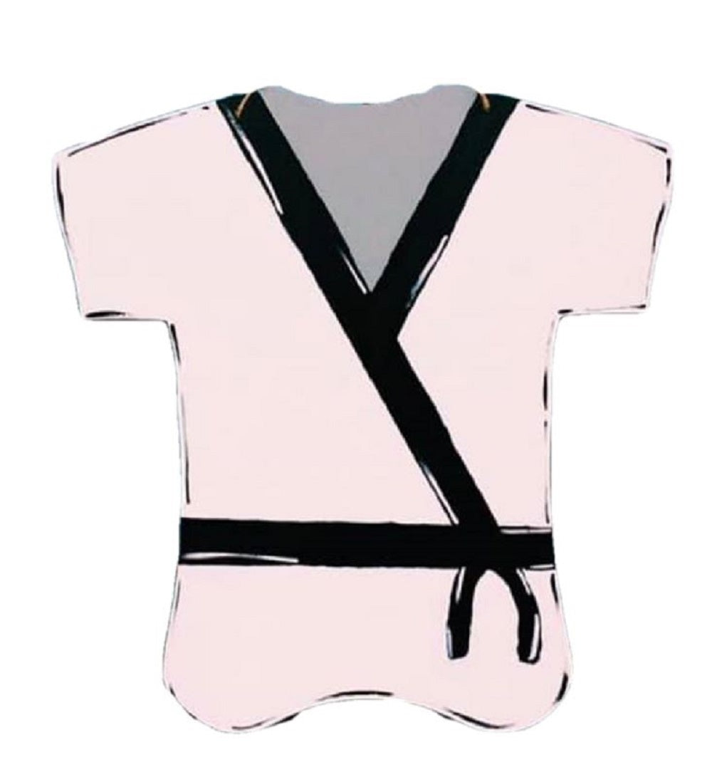 Basic Shape Raglan Sleeve Jersey MDF Cutout Silhouette - Unfinished For DIY