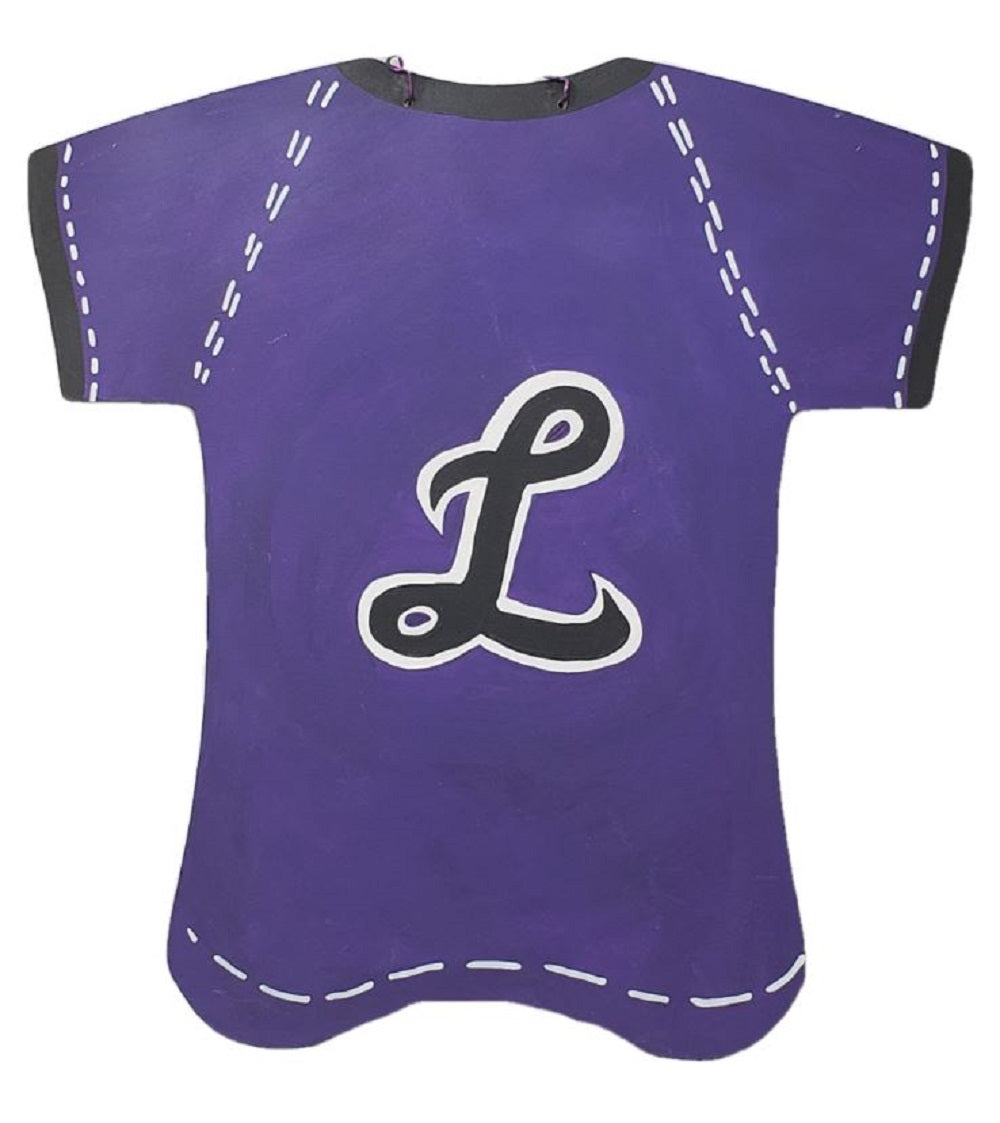 Basic Shape Raglan Sleeve Jersey MDF Cutout Silhouette - Unfinished For DIY