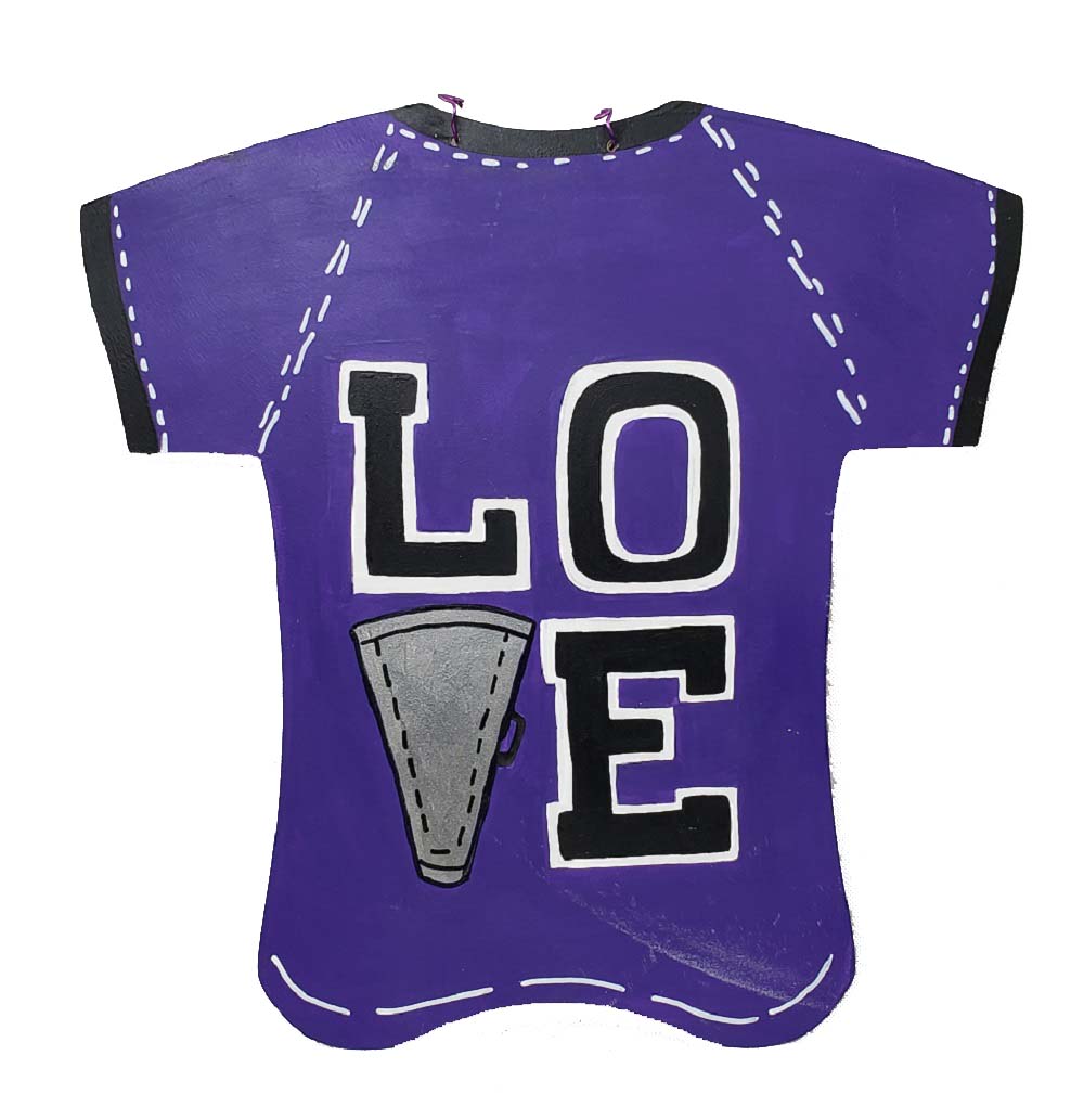 Basic Shape Raglan Sleeve Jersey MDF Cutout Silhouette - Unfinished For DIY