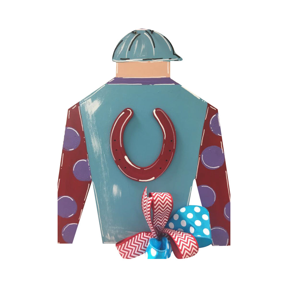 Basic Shape Horseshoe MDF Cutout Nail Holes Pattern - Unfinished For DIY