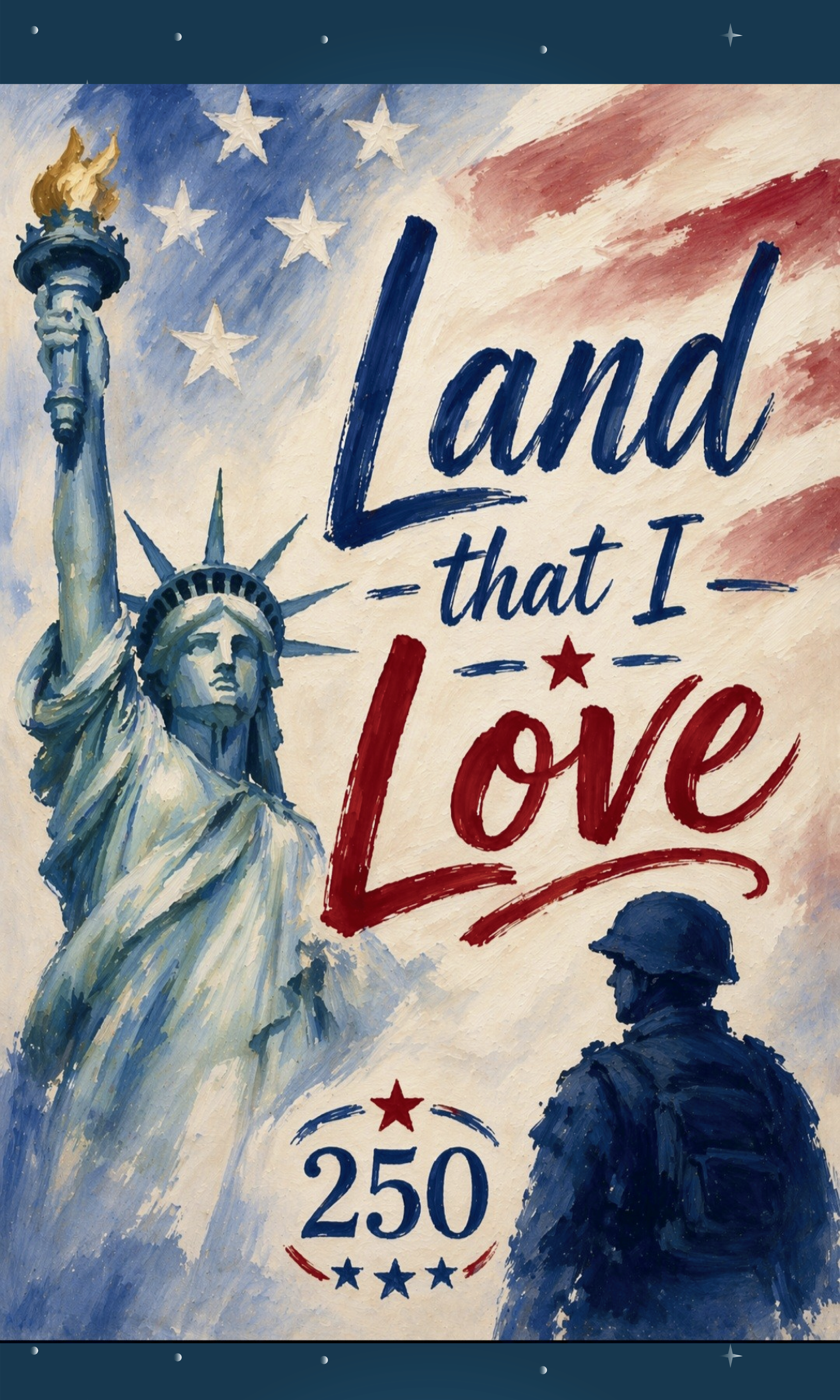 DOABLE DESIGNS LAND THAT I LOVE 250 STATUE OF LIBERTY