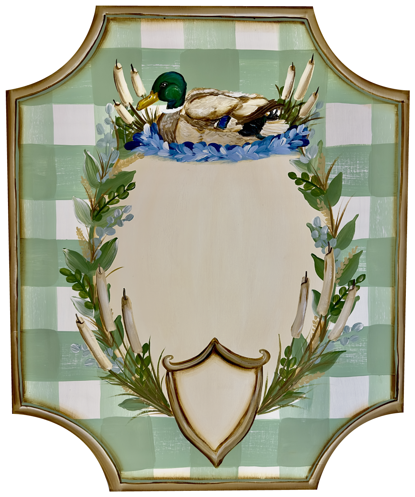 LITTLE BLESSINGS DESIGN STUDIO LLC PLAQUE WITH DUCK
