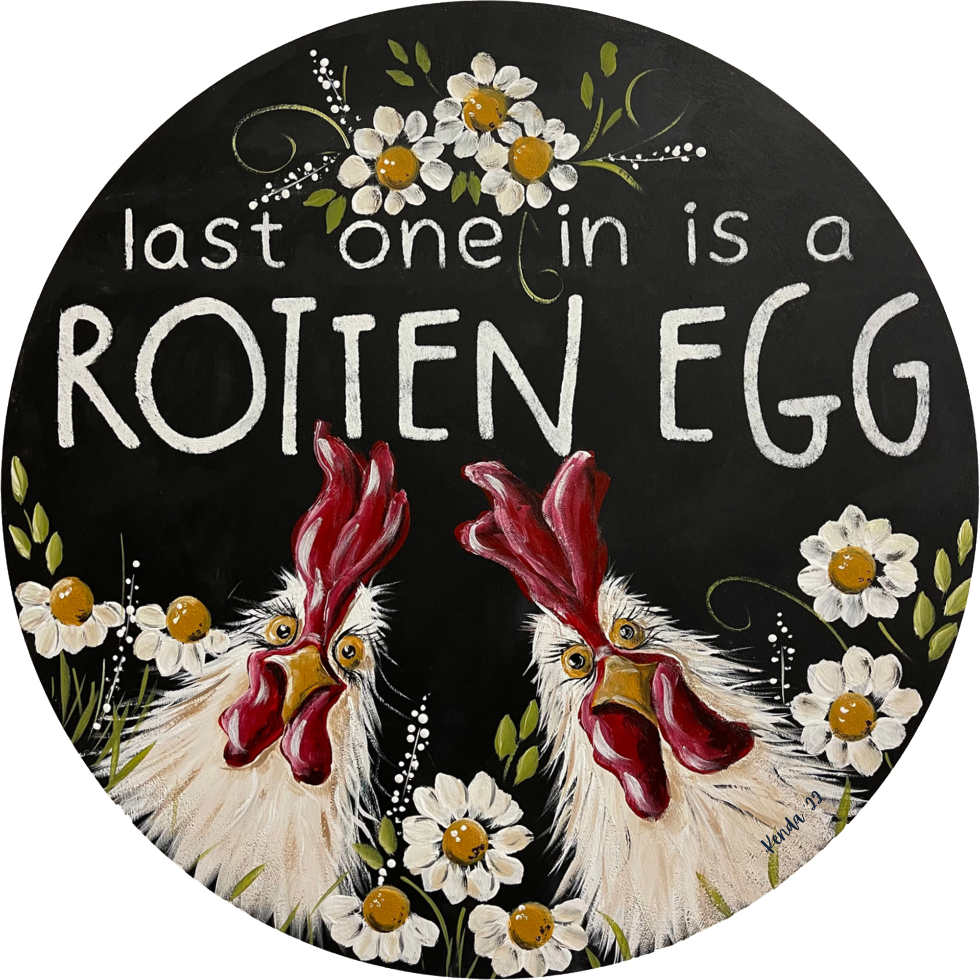 Rotten Egg MDF Print Style 3