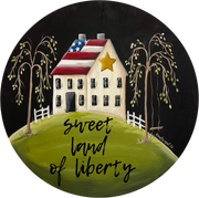 Sweet Land Of Liberty MDF Print Style 8
