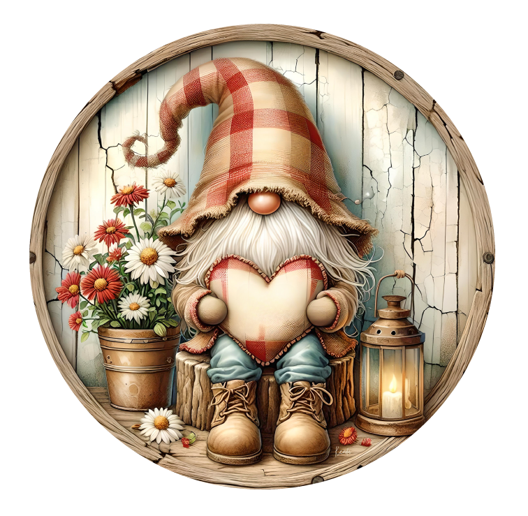 KENDA & CO GNOME HOLDING HEART