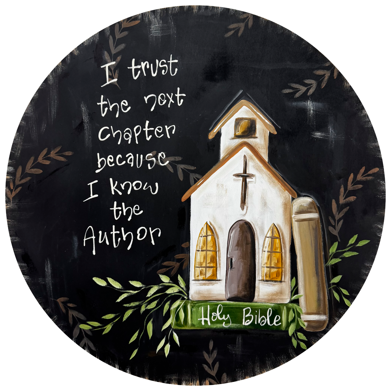 KENDA & CO ROUND WITH WHITE CHURCH I TRUST THE NEXT CHAPTER