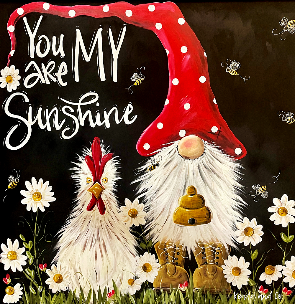 You Are My Sunshine MDF Print Style 23