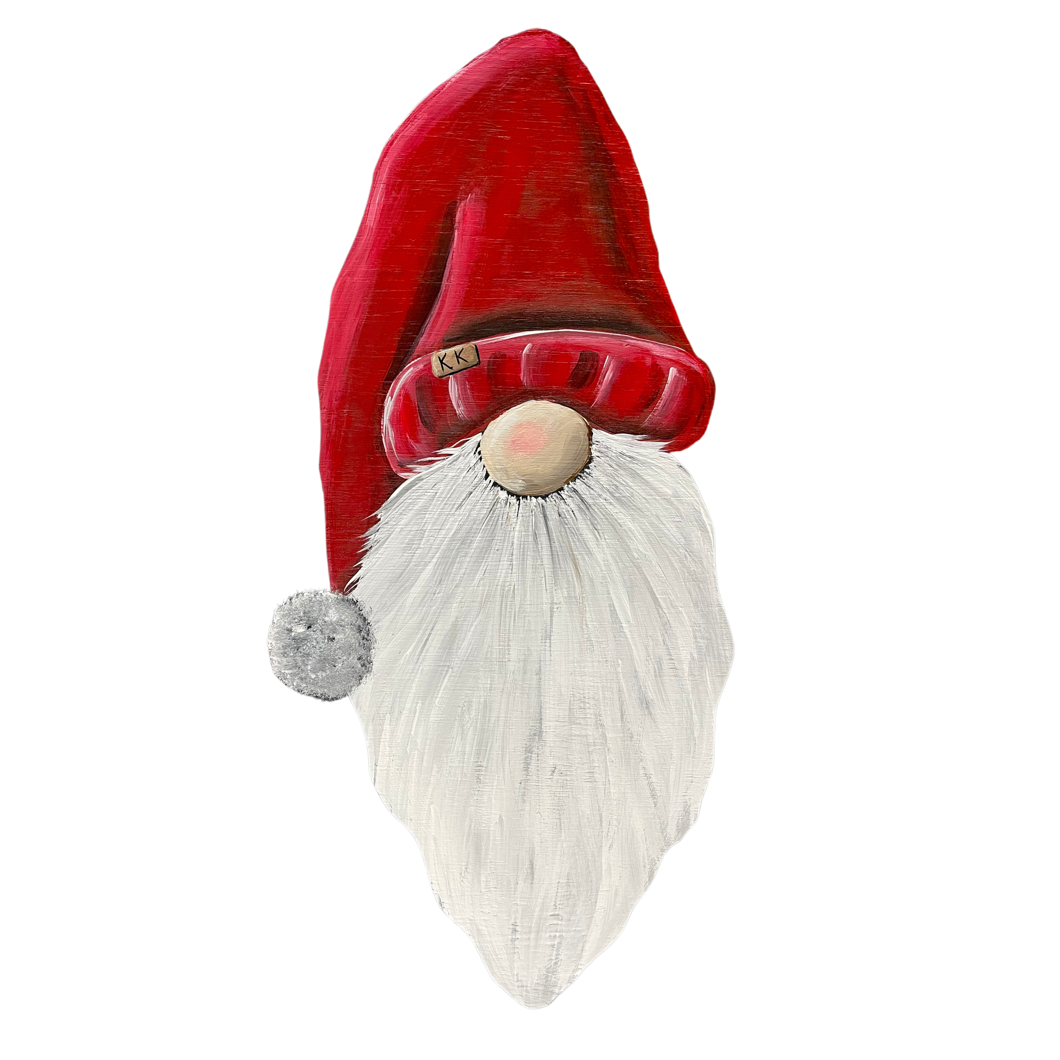 KENDA & CO GNOME HEAD WITH SANTA HAT