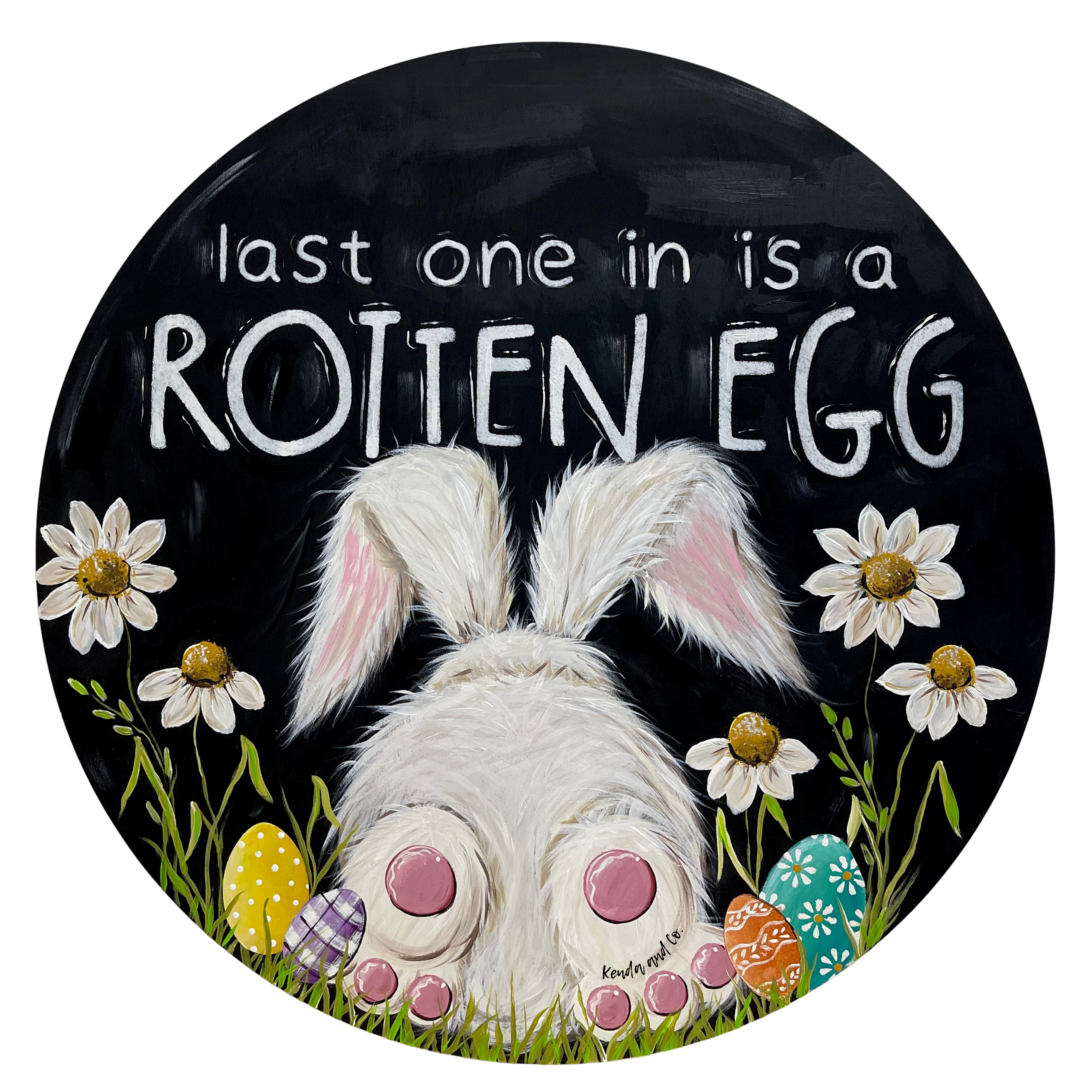 KENDA & CO CIRCLE RABBIT ROTTEN EGG