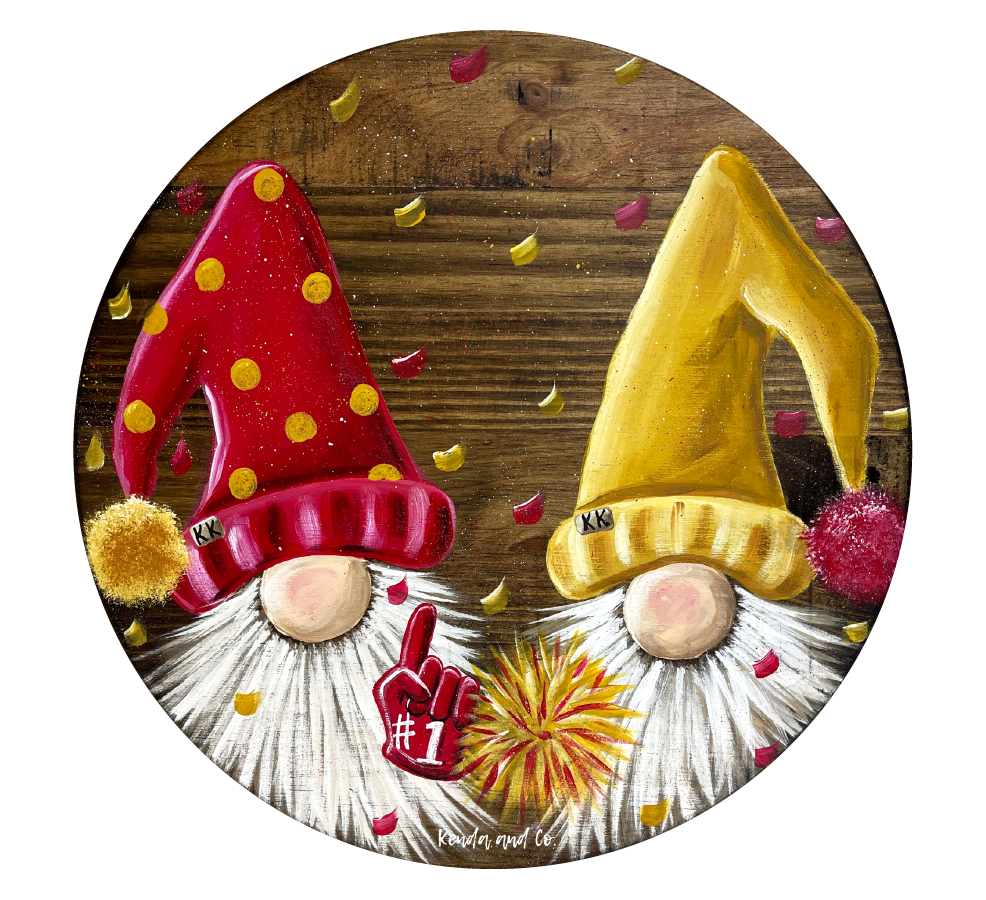 KENDA & CO CIRCLE WITH GNOME CHEIFS