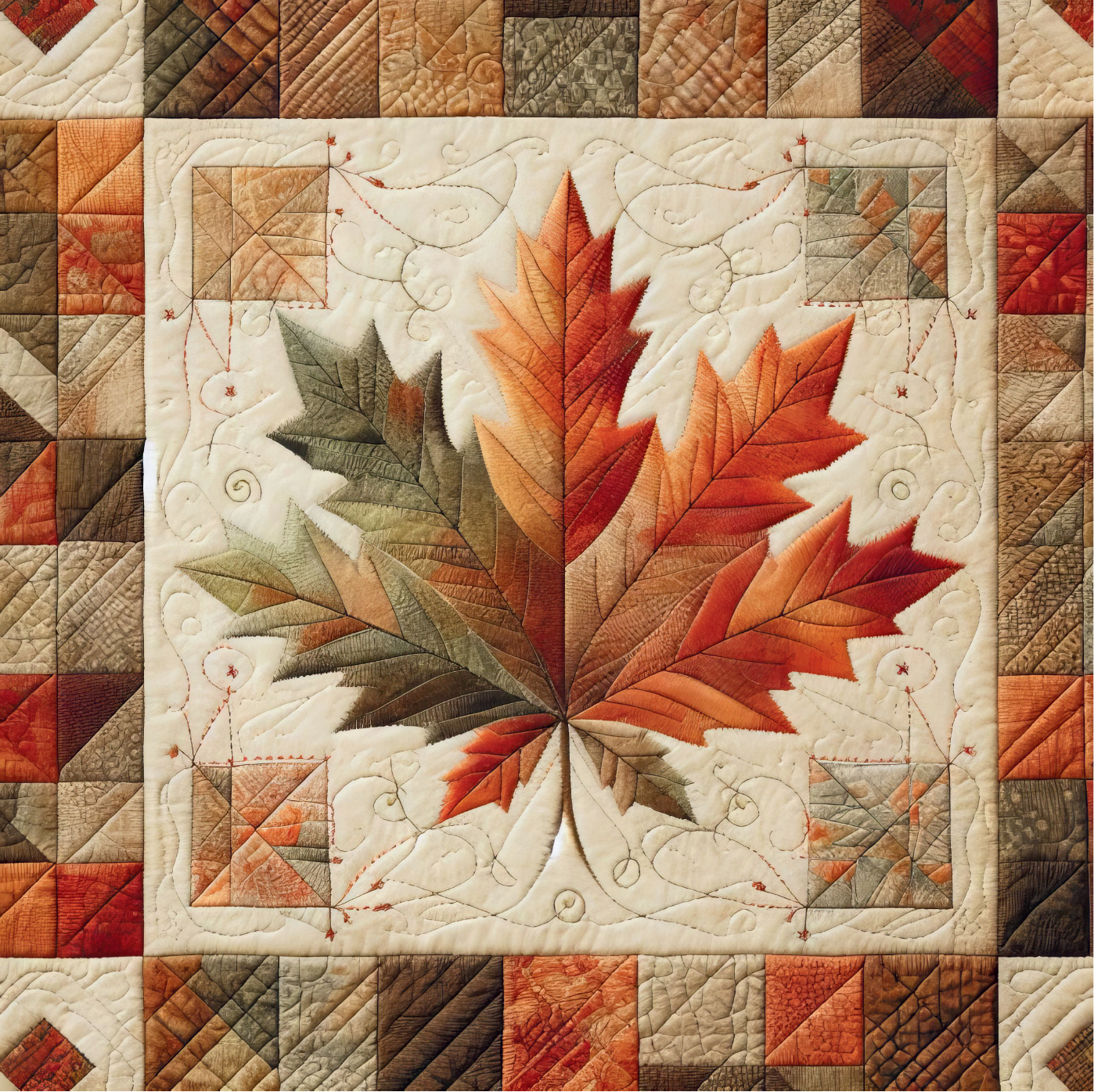 KENDA & CO MAPLE LEAF BARN QUILT