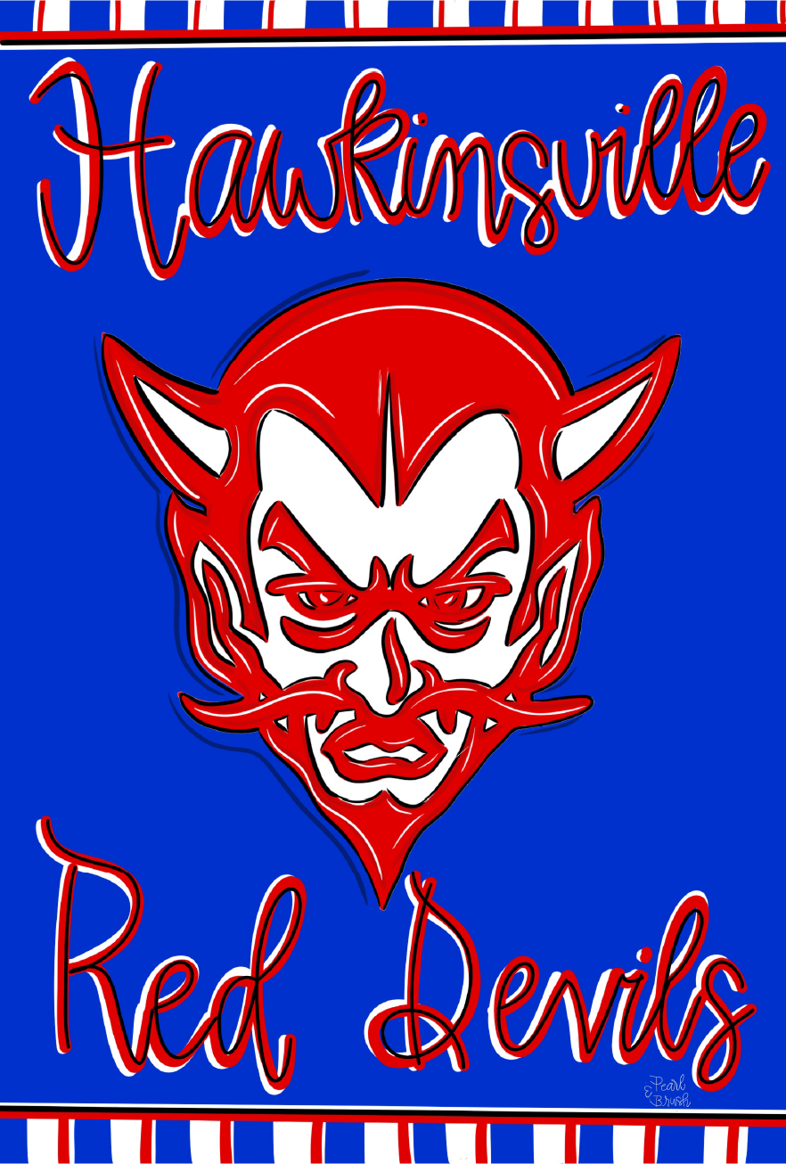 PEARL & BRUSH HAWKINSVILLE RED DEVILS