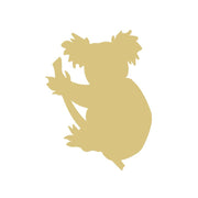 Basic Shape Koala MDF Cutout Silhouette Style 3 - Unfinished For DIY
