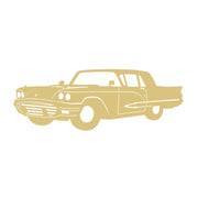 Design By Line Laser Cut 1959 Ford T Bird  MDF Cutout  - Unfinished for DIY