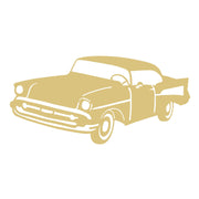 Basic Shape Vintage Car MDF Cutout Left- Facing Silhouette - Unfinished For DIY