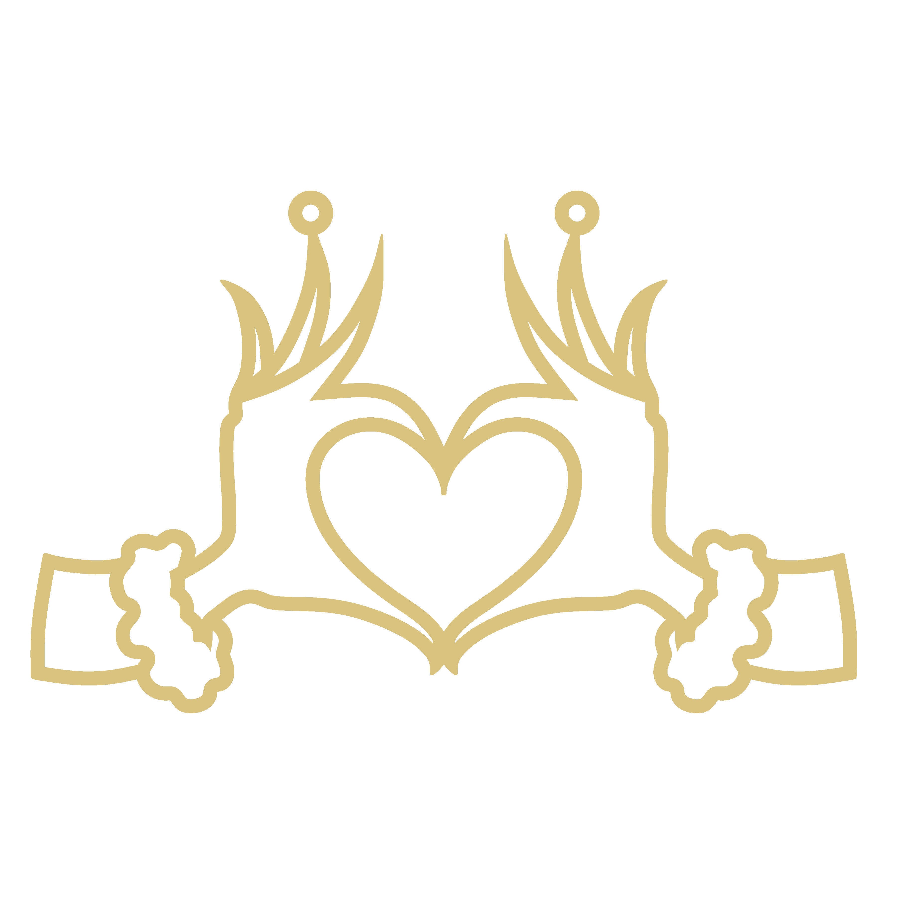 Christmas-Design Faux Stained-Glass Frame Unfinished MDF Wood– Open Frame Craft Blank for Resin, Crushed Glass & Mixed Media Art | Made in the USA by Diverse Woodworking