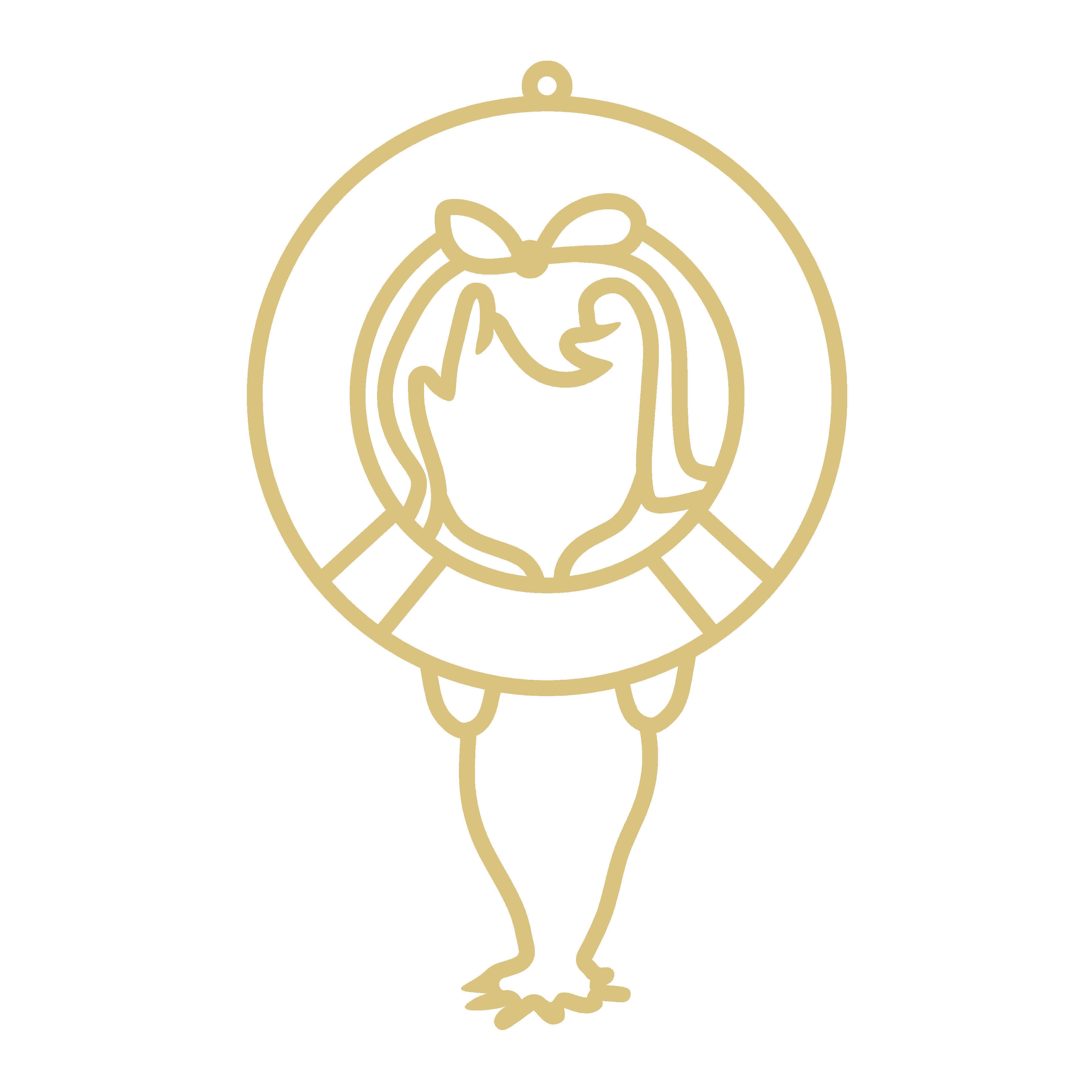 Cindy Cut Faux Stained-Glass Frame Unfinished MDF Wood– Open Frame Craft Blank for Resin, Crushed Glass & Mixed Media Art | Made in the USA by Diverse Woodworking