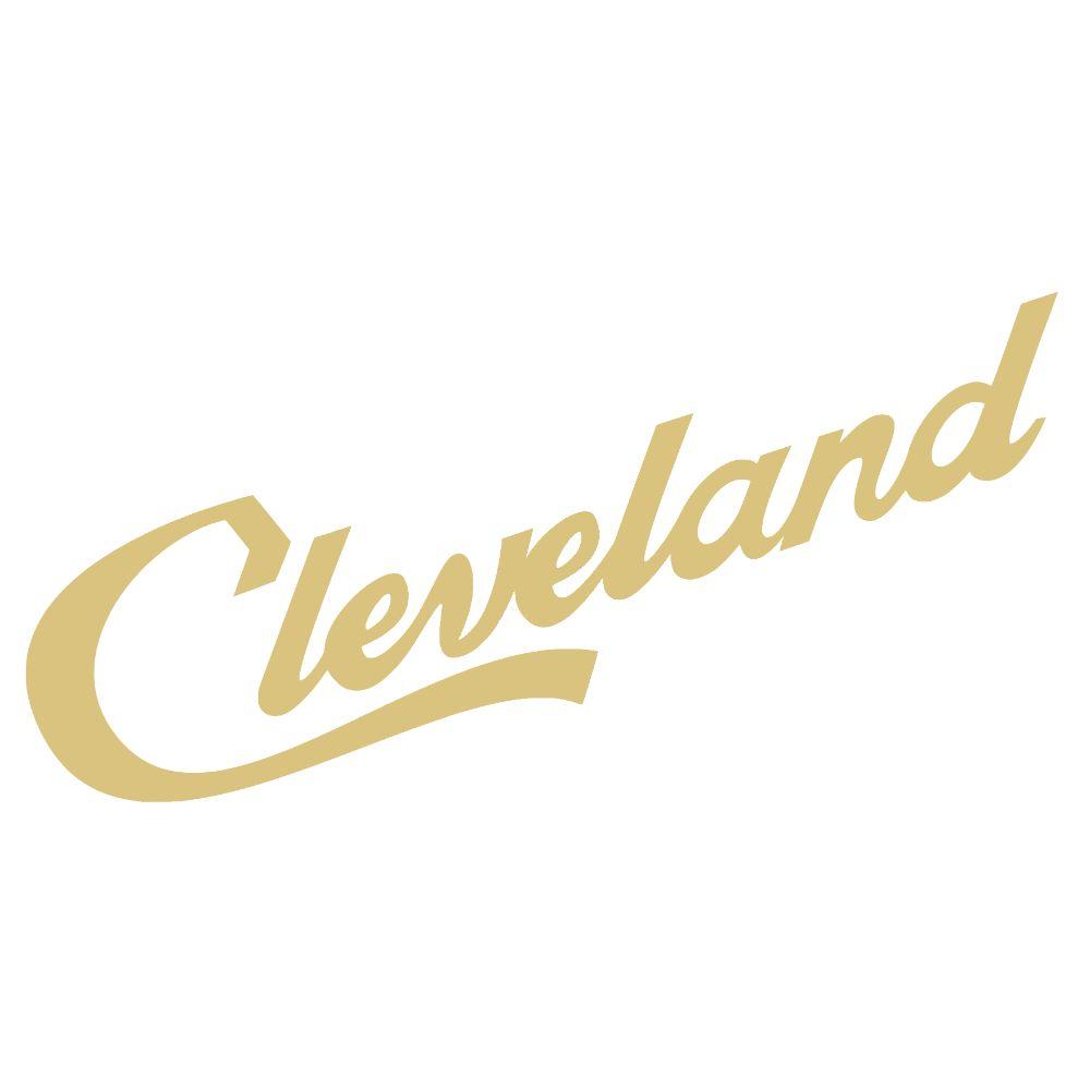 Basic Shape Word MDF Cutout Cleveland - Unfinished For DIY
