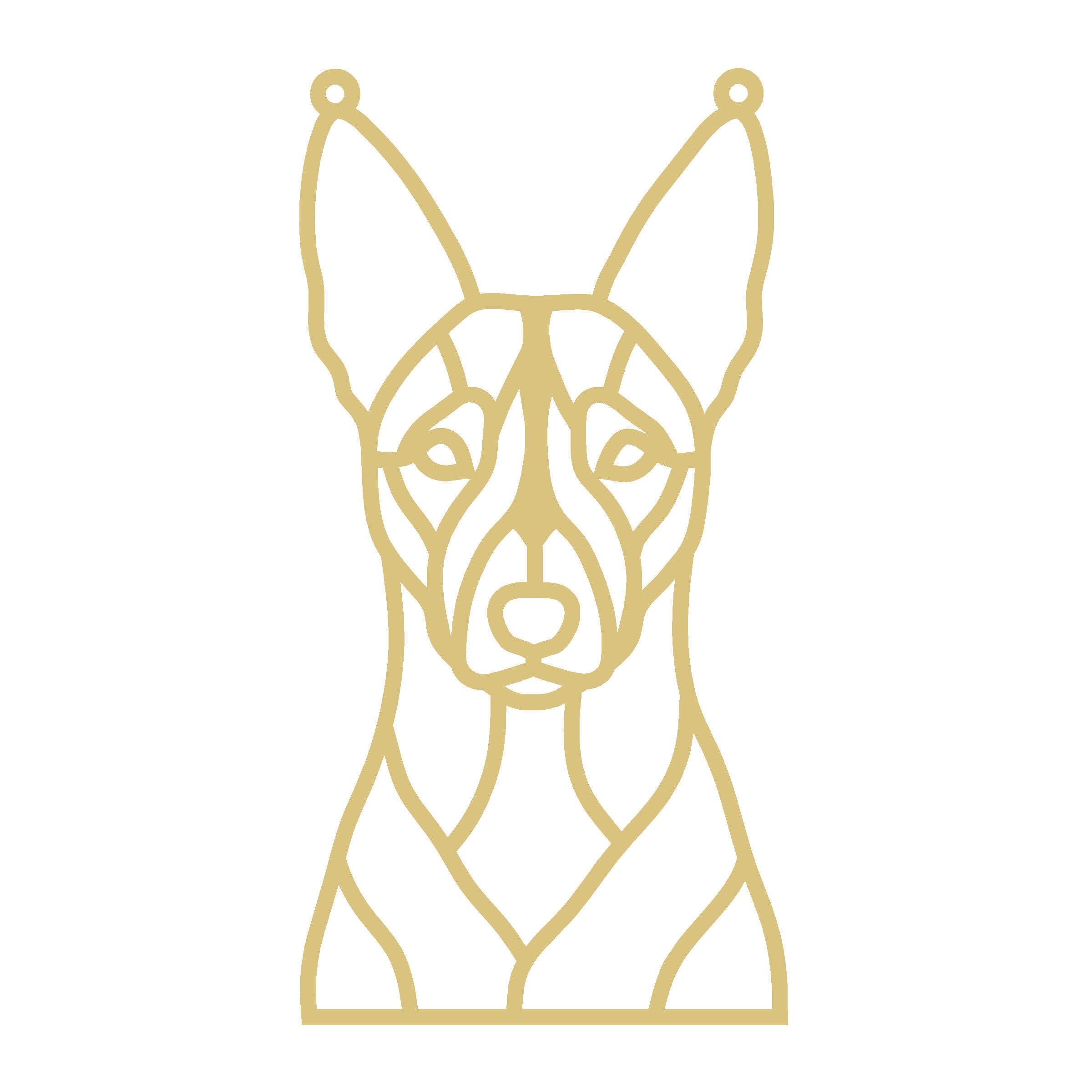 Basenji Dog Faux Stained Glass Frame | MDF Cutout | Cozy DIY Paintable Craft | Resin & Crushed Glass Blank