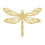 Faux Stained Glass Laser Cut MDF Cutout Dragonfly Wing Pattern - Unfinished For DIY