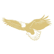 Basic Shape Eagle MDF Cutout Flying Silhouette Style 3 - Unfinished For DIY