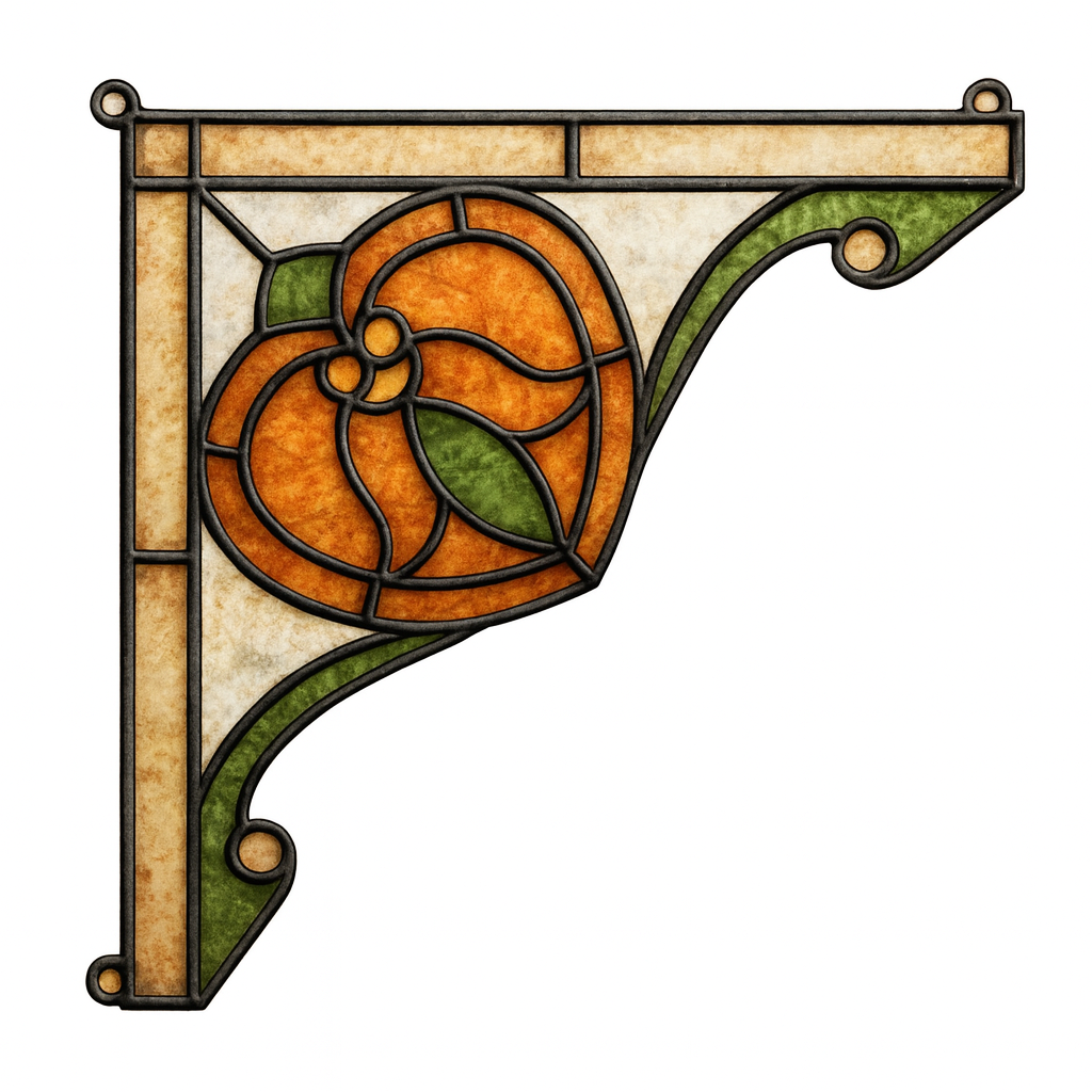 Heart Laser-Cut Faux Stained-Glass Frame Unfinished MDF Wood– Open Frame Craft Blank for Resin, Crushed Glass & Mixed Media Art | Made in the USA by Diverse Woodworking