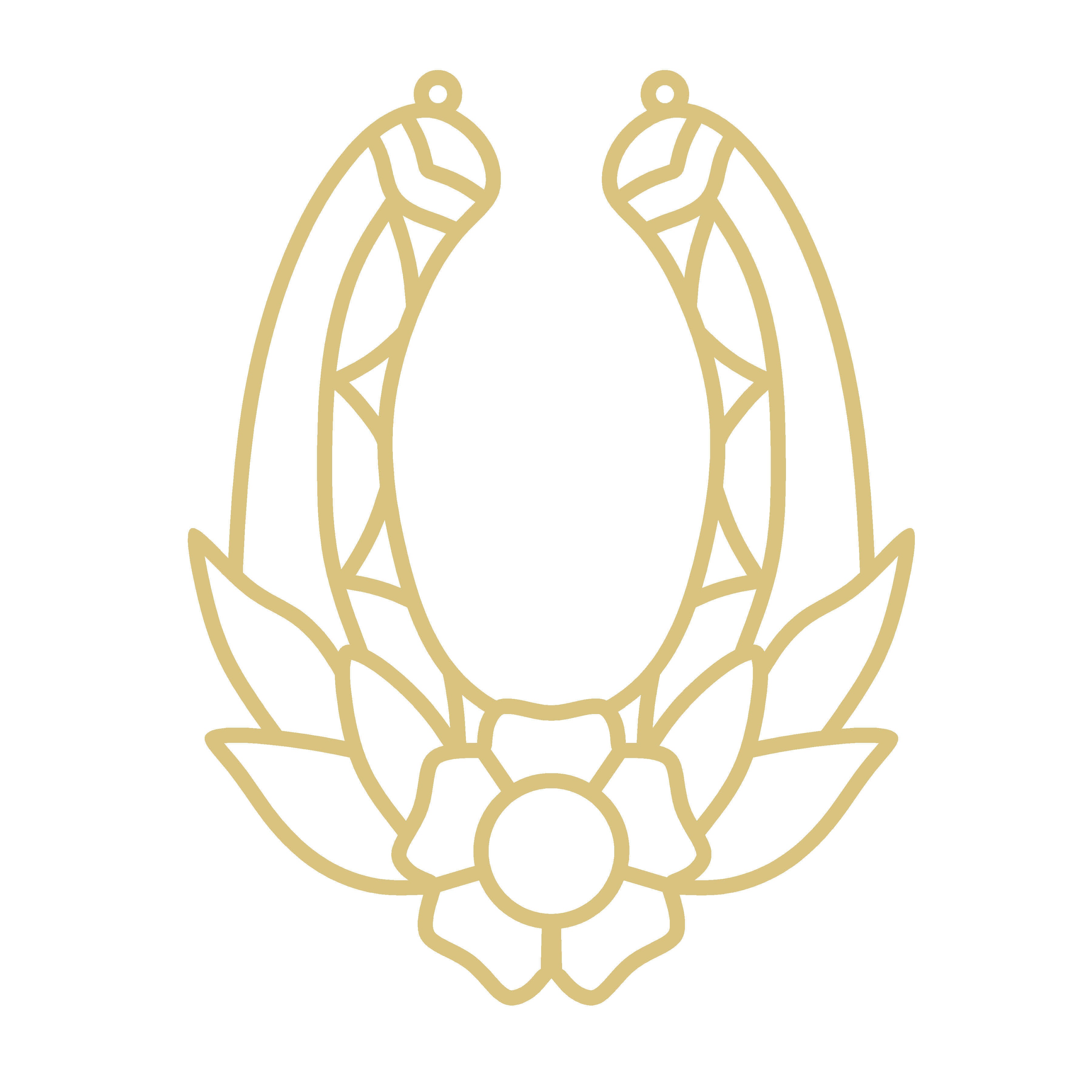 Horse Laser-Cut Faux Stained-Glass Frame Unfinished MDF Wood– Open Frame Craft Blank for Resin, Crushed Glass & Mixed Media Art | Made in the USA by Diverse Woodworking