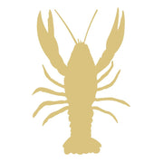 Basic Shape Lobster MDF Cutout Silhouette - Unfinished For DIY
