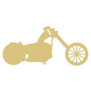 Basic Shape Motorcycle MDF Cutout Silhouette Style 13 - Unfinished For DIY