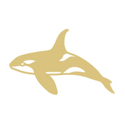 Basic Shape Orca  MDF Cutout – Unfinished Craft Blank for DIY Decor & Door Hangers