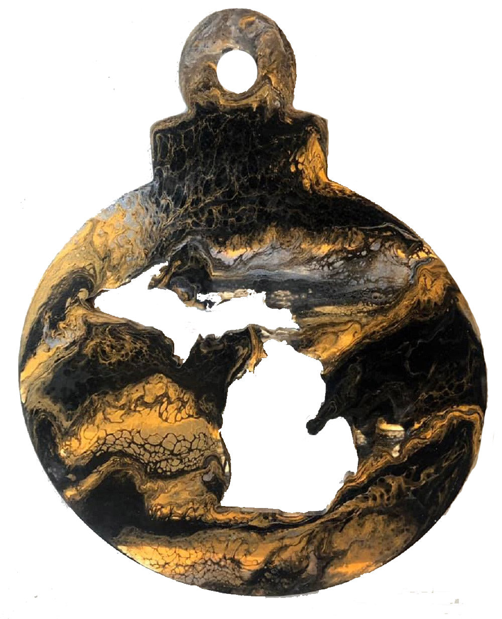 Basic Shape Ornament MDF Cutout US State - Unfinished For DIY