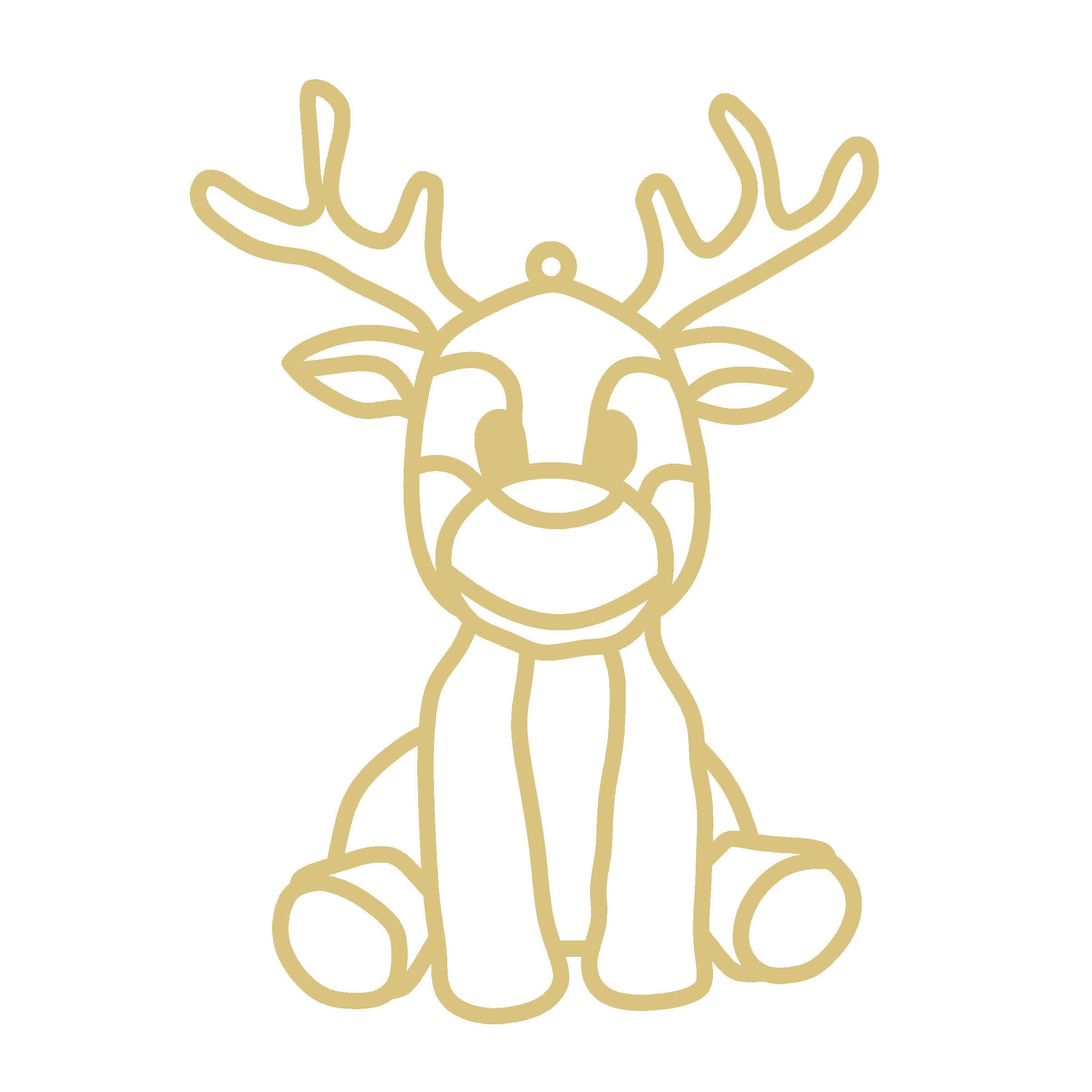 Renideer Laser-Cut Faux Stained-Glass Frame Unfinished MDF Wood– Open Frame Craft Blank for Resin, Crushed Glass & Mixed Media Art | Made in the USA by Diverse Woodworking