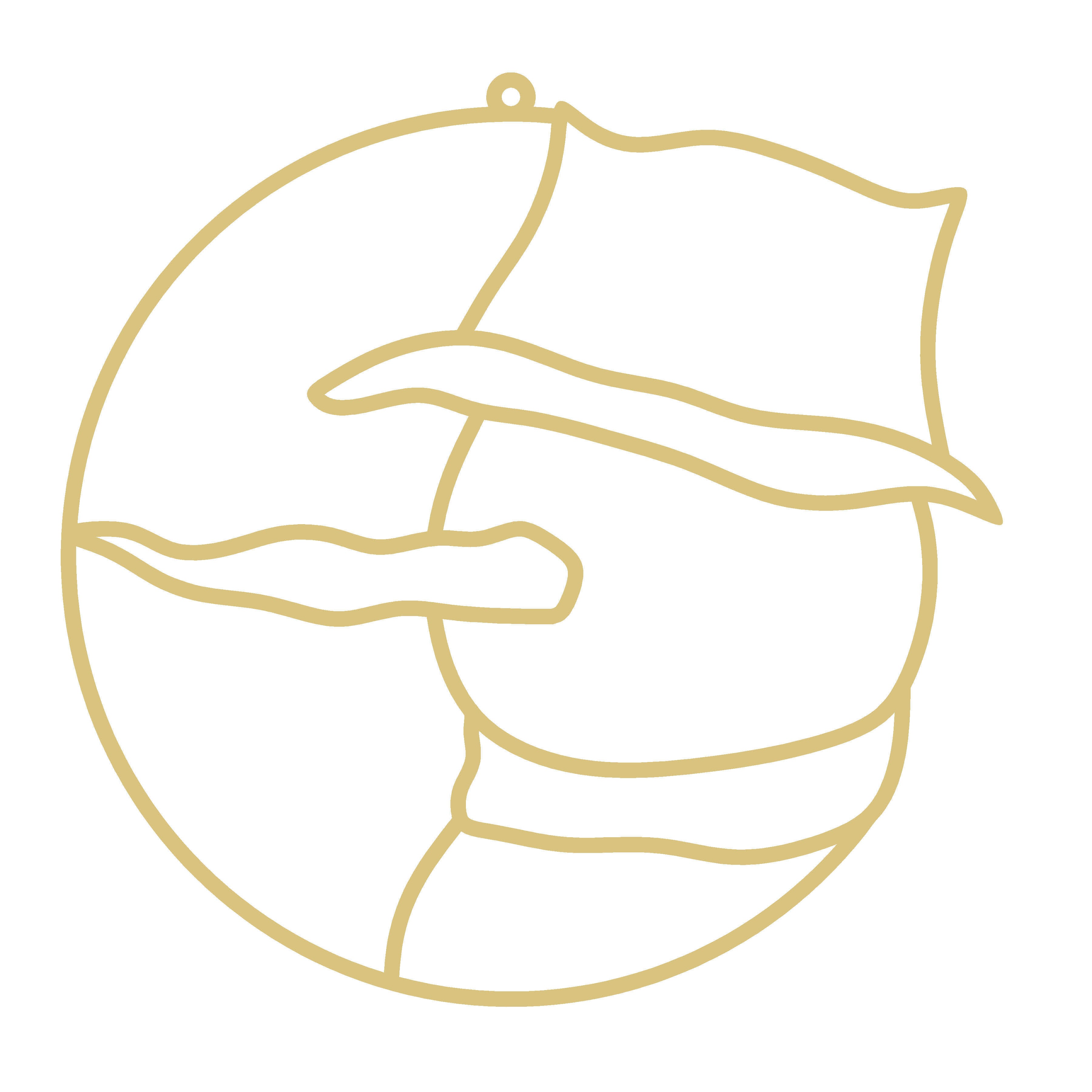 Snowman Laser-Cut Faux Stained-Glass Frame Unfinished MDF Wood– Open Frame Craft Blank for Resin, Crushed Glass & Mixed Media Art | Made in the USA by Diverse Woodworking