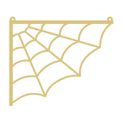 Faux Stained Glass Laser Cut Spider Web MDF Cutout Web Pattern - Unfinished For DIY