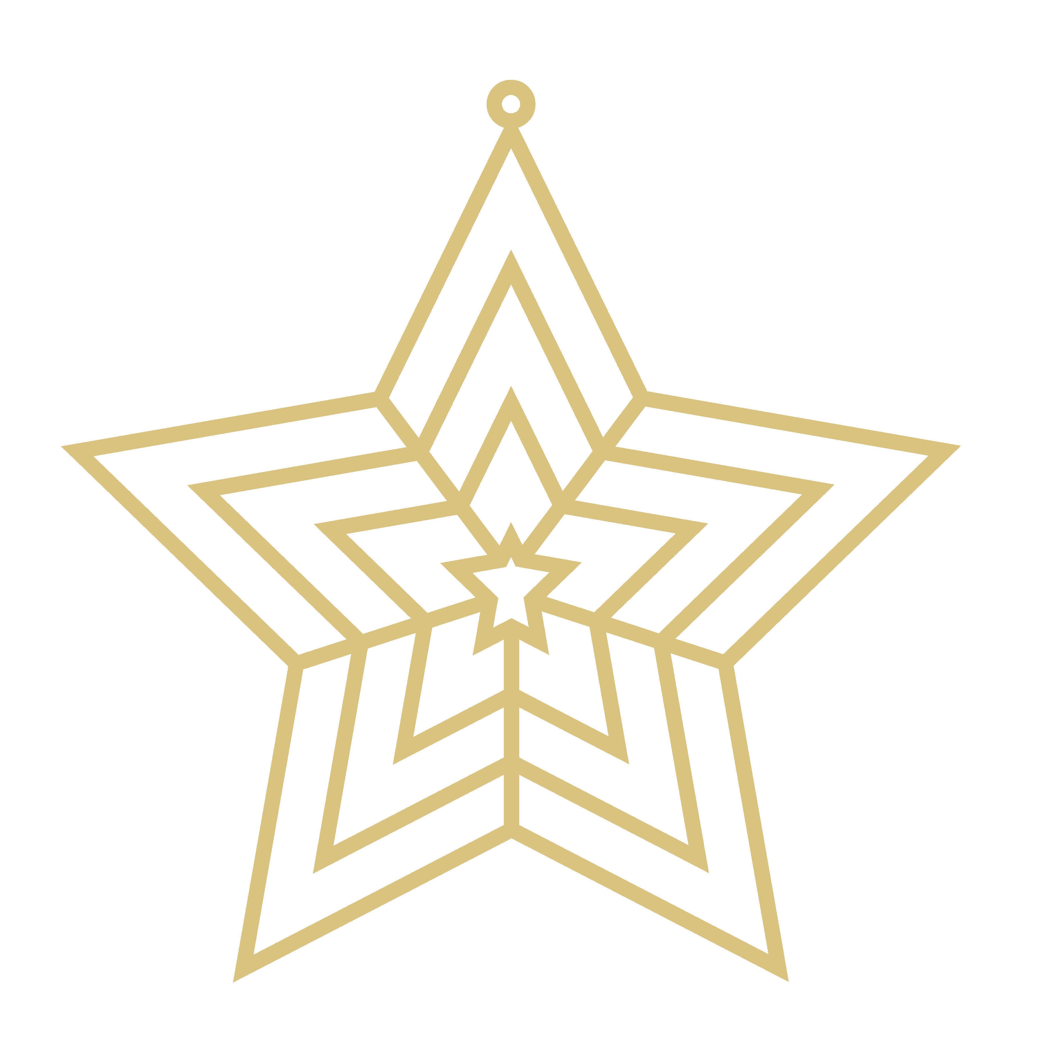 STAR DIY Faux Stained-Glass Frames for Resin, Epoxy, and Crushed Glass Art – Laser Cut 1/4” MDF Craft Blanks for Painting, Glitter, or Suncatchers – Perfect for DIY Home Décor, Seasonal Crafts, and Unique Gifts – Made in the USA