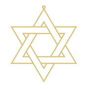 Star Of David l Faux Stained Glass Frame | MDF Cutout | Cozy DIY Paintable Craft | Resin & Crushed Glass Blank