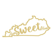 Basic Shape Kentucky MDF Cutout Home Sweet Home - Unfinished For DIY