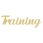 Basic Shape Word MDF Cutout Training - Unfinished For DIY