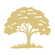 Basic Shape Tree  MDF Cutout - Unfinished For DIY