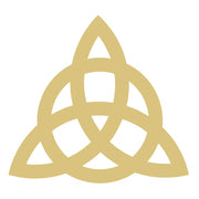 Basic Shape Trinity Knot MDF Cutout Celtic Knotwork - Unfinished For DIY