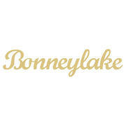 Basic Shape Word MDF Cutout Bonney Lake - Unfinished For DIY