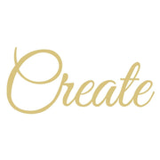 Basic Shape Word MDF Cutout Create Script - Unfinished For DIY