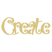 Basic Shape Script MDF Cutout Create - Unfinished For DIY