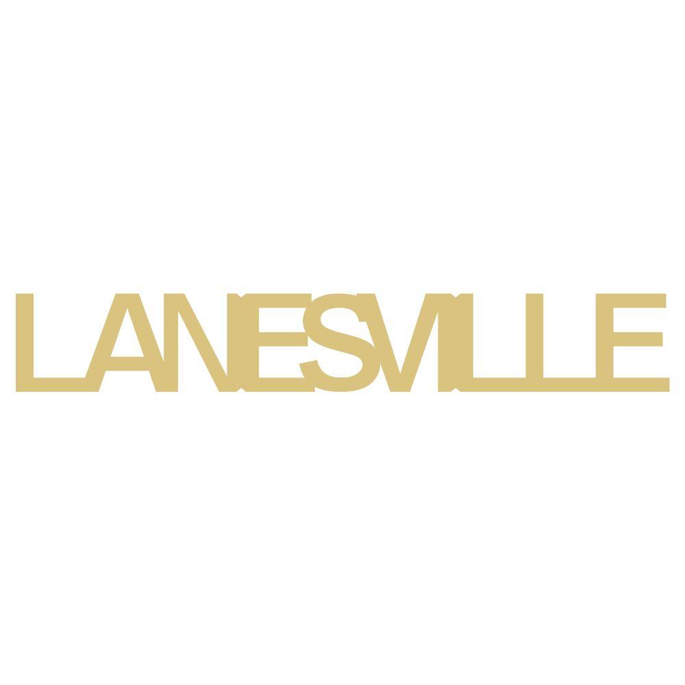 Basic Shape Word MDF Cutout Lanesville - Unfinished For DIY