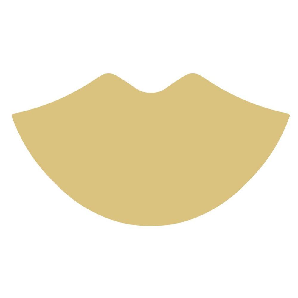 Basic Shape Lips MDF Cutout Lip Silhouette - Unfinished For DIY