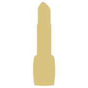 Basic Shape Lipstick MDF Cutout Silhouette - Unfinished For DIY