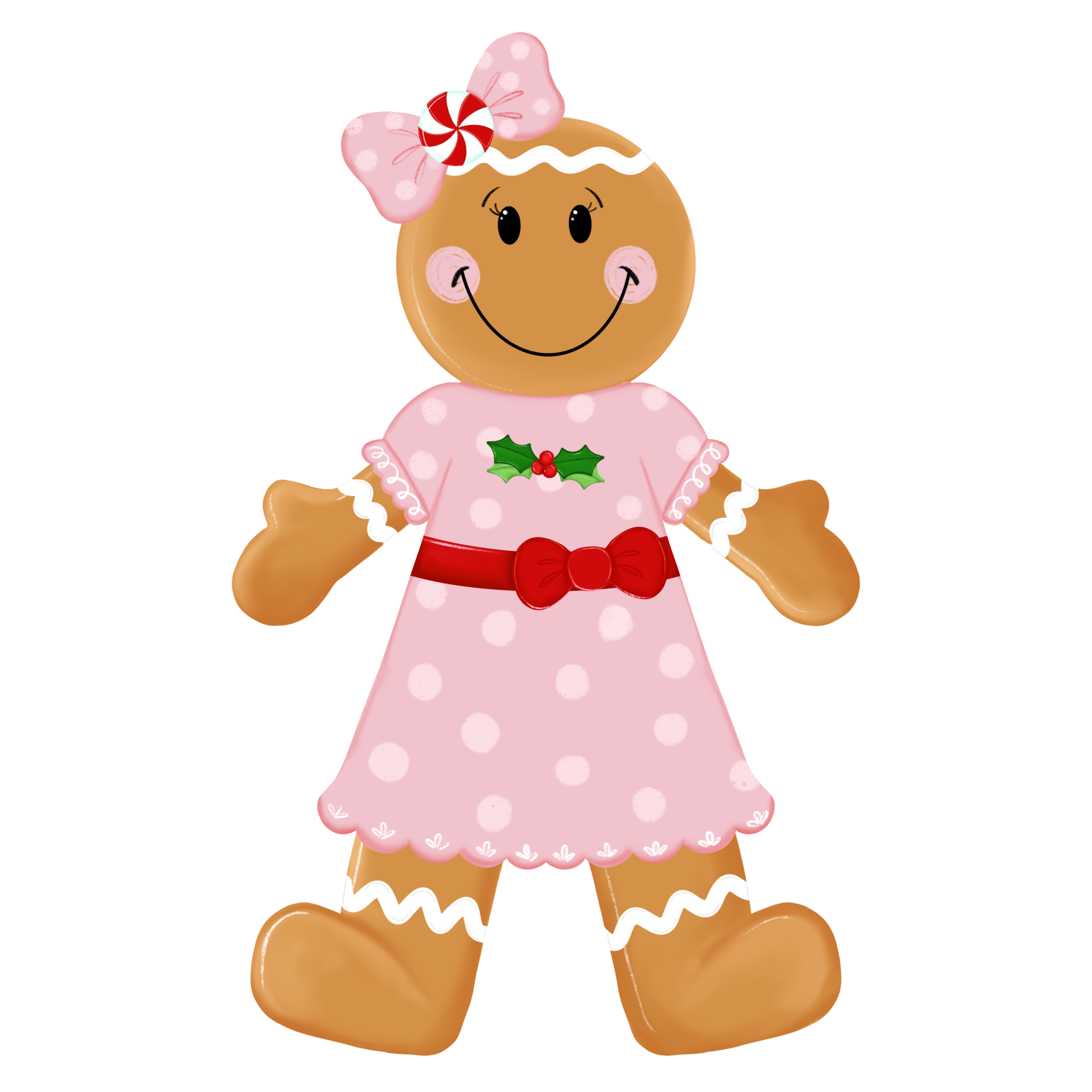 LULU'S PAINTBRUSH GINGERBREAD GIRL