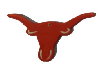 Basic Shape Long Horn MDF Cutout Silhouette - Unfinished For DIY