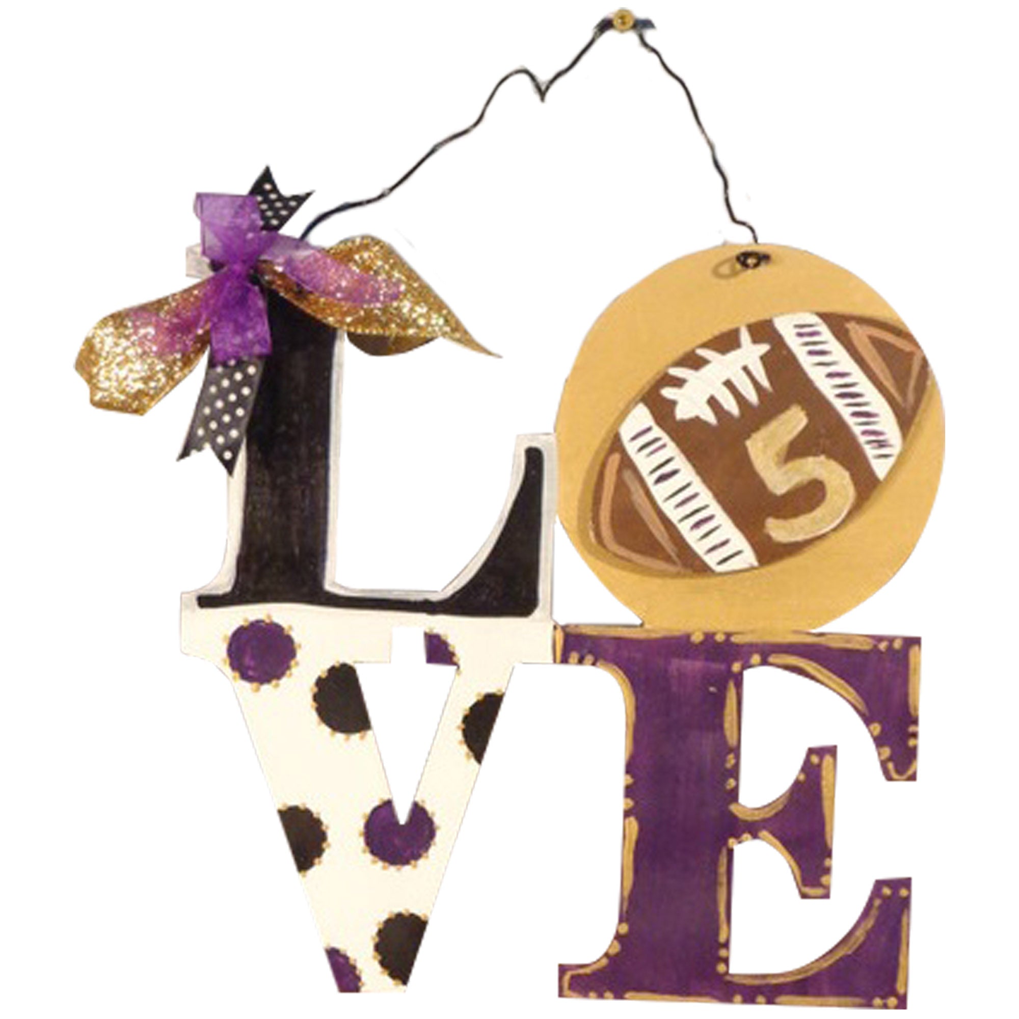 Basic Shape Love MDF Cutout Word Silhouette - Unfinished For DIY