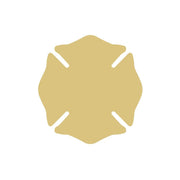 Basic Shape Maltese Cross MDF Cutout Ornamental Cross - Unfinished For DIY